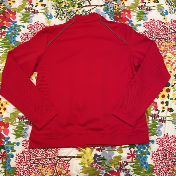 NWOT Torrey Pines Golf Jacket Cutter & Buck Women’s XL Red - Picture 6 of 11